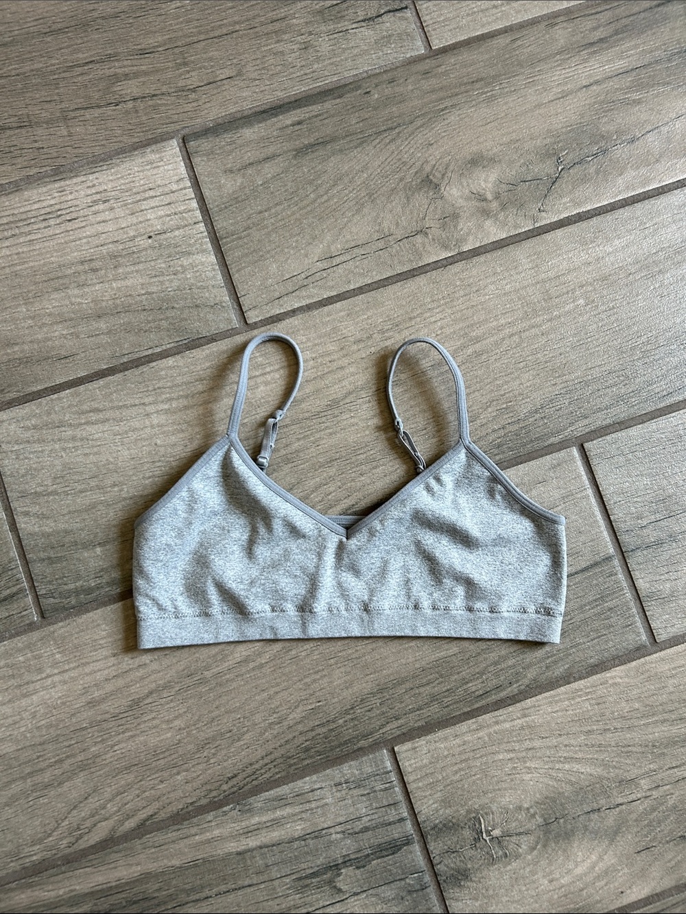 Light Gray Seamless Bralette – Women’s Intimates